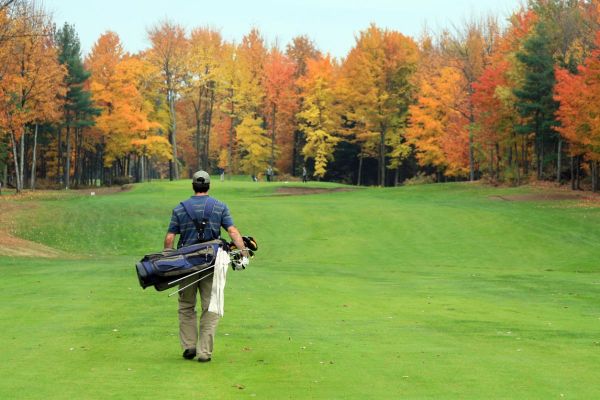 autumn golf course