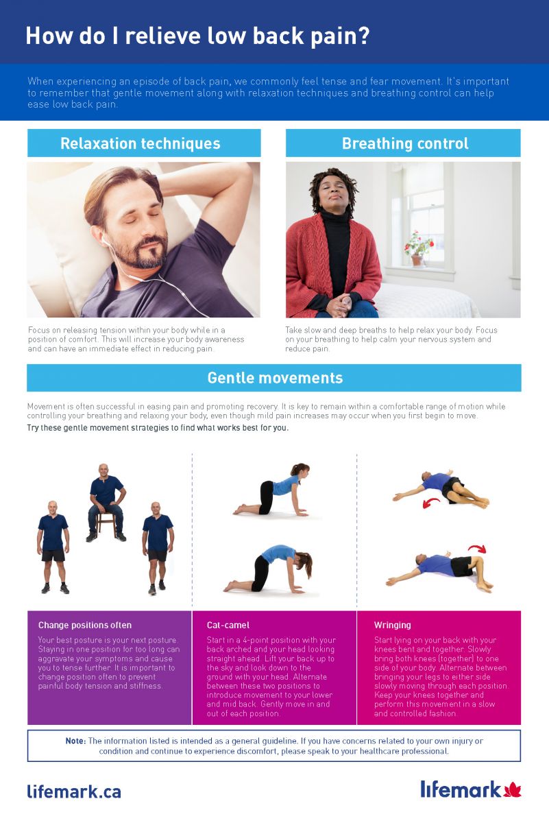 back pain infographic 