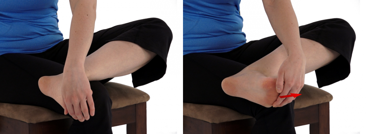 Plantar fascia sales toe stretch