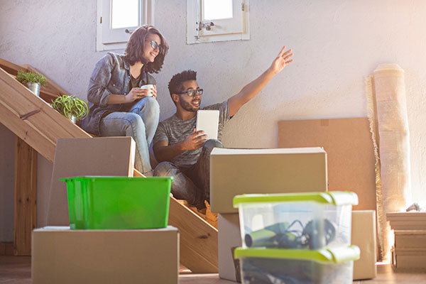 organizing and cleaning