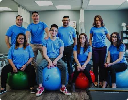 A group of future lifemark employees about to start their journey