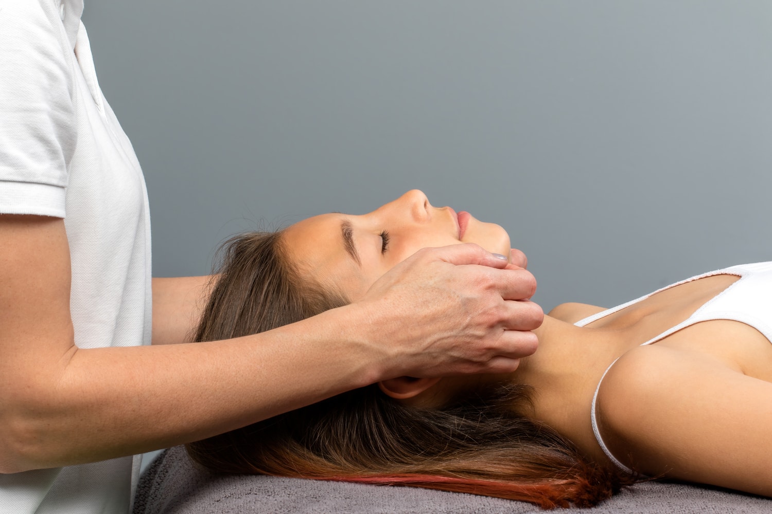 TMJ Jaw massage