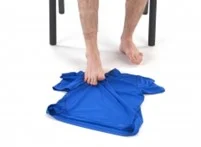 Visual of towel scrunch 1