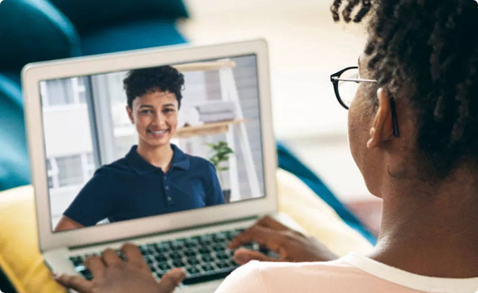 virtual care session